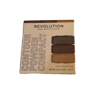 Makeup Revolution London Contour Powder Compact DEEP 0.24 oz Palette